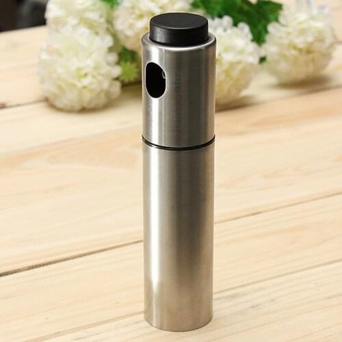 Stainless Steel Olive Mister Oil Spray Pump Fine Bottle Oil Sprayer Pot Cooking Roast Bake Oil Bottle Tools Oil Dispense CLH@8
