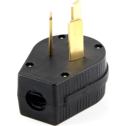 New American Nema L10-50P AU 3 pole industry power converter plug Australia inline cable male wiring connector 50A 125V 250v