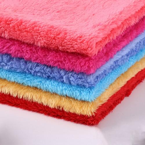Single-sided double-sided Arctic velvet fabric Thickened warm quilt toy carpet lining flannel