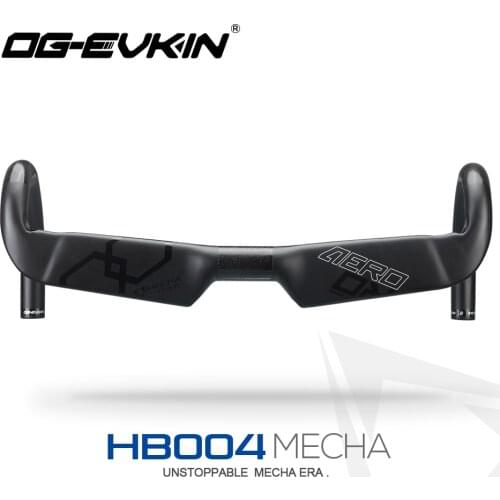 OG-EVKIN HB-004 AERO Carbon Fibre Handlebar 31.8MM 400/420/440MM DI2 EPS Road Bike Bent Bar Road Handle Bar Bicycle Parts Racing