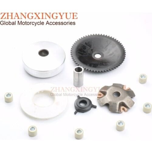 50cc Front Drive Variator Clutch Assembly for BAJA BE500 Suncity SC 50CC 4T VIN LAW /LXKS/VIN LWGT 139QMB GY6 50cc 4T