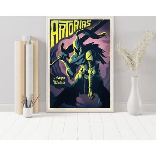 Dark Souls The Abysswalker Game Poster Wall Painting Home Decoration ( No Frame )