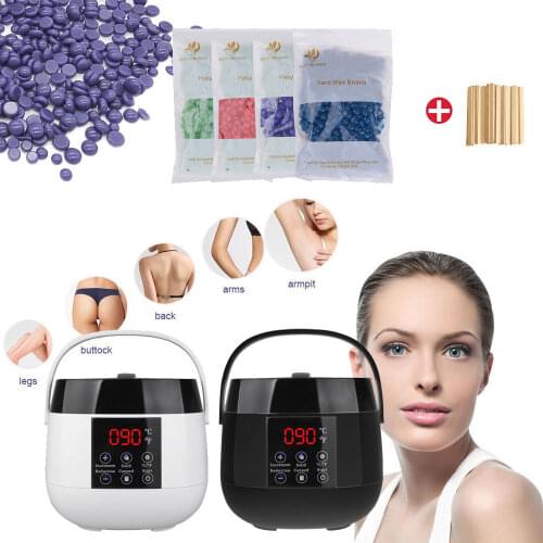 Professional Hair Removal Tool Smart Warmer Wax Heater SPA Hands Feet Epilator Depilatory Skin Care Paraffin Wax Machine Kit