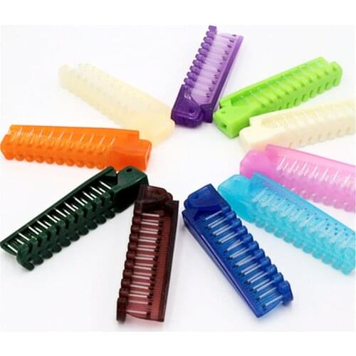 1Pcs Foldable Travel Hair Comb Disposable Plastic Massage Hair Comb Anti-Static Portable Folding Hair Comb Hair Styling Tools