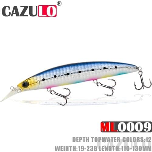 Minnow Fishing Accessories Lures Isca Artificial Weights 19-23g Baits Floating Topwater Wobblers For Blackfish Tackle Leurre