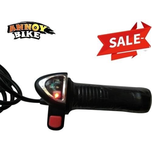 Twist Throttle Accelerator handle Electric Scooter Throttle Reversing Handle Ebike Handlebar Right Electric Bike Shifter Handle