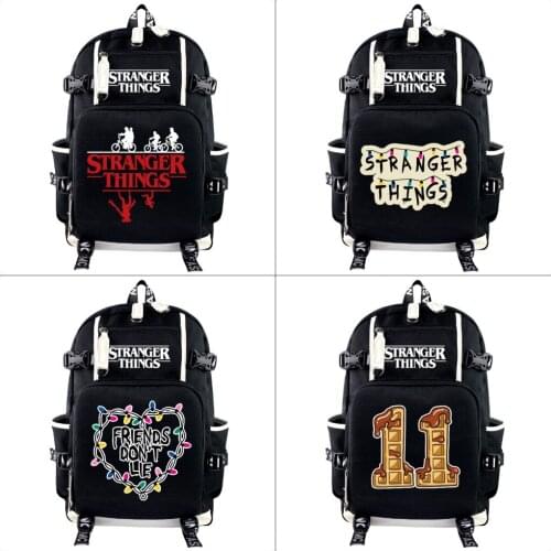 Stranger Things Teenage Backpack for Boys Girls School Bag backpack Shoulder Bags Outdoor Travel Rucksack