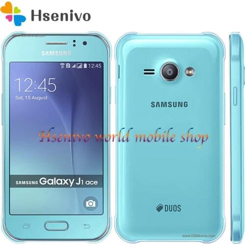 Samsung Galaxy J1 Ace J110 4G LTE mobile phone Dual sim Android 4GB ROM Wifi GPS Duad Core 4.3" touch screen mobile phone
