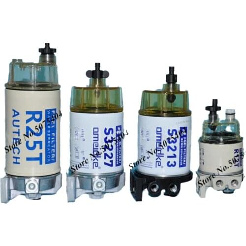Fuel Water Separator Assembly R12T R20T R25T S3213 S3227 UF-10K For Outboard Truck Bus Car Accessories