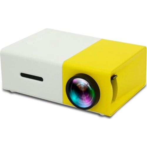 YG300 Pro Projector LED 800 Lumens 3.5mm Audio 320x240 Pixels HDMI-compatible USB Mini Projector Home Media Player