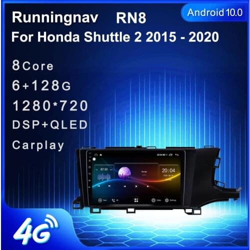 4G LTE Android 10.1 For Honda Shuttle 2 2015 - 2020 Car Radio Multimedia Video Player Navigation GPS RDS no dvd