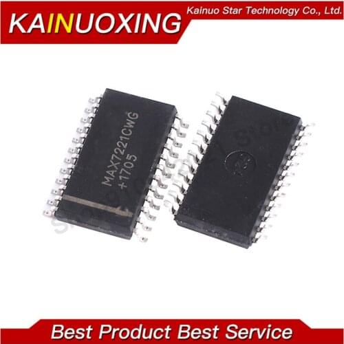5PCS MAX7221CWG SOP24 MAX7221 SOP SMD 7221CWG SOP-24 new and original IC
