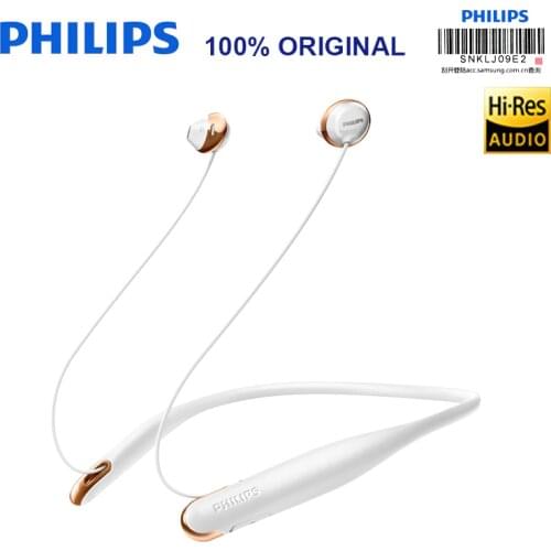 Philips SHB4205 Bluetooth Earphone Support A2DP,AVRCP,HFP,HSP Bluetooth 4.1 USB Cable for Galaxy note 8 Official Certification