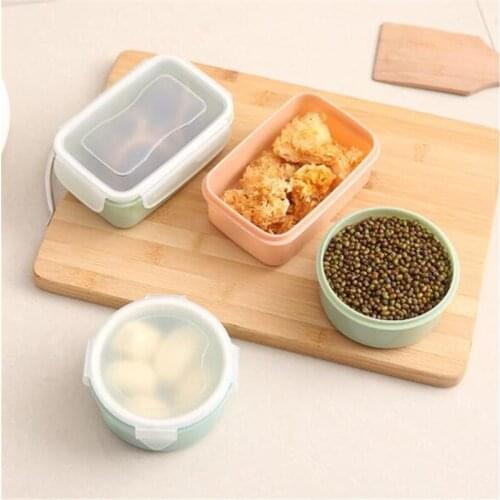 Hot Sale Fresh Small Fruit Snack Storage Box Plastic Container Kitchen Sauce Food Storage Box Kitchen Portable Storage Tool