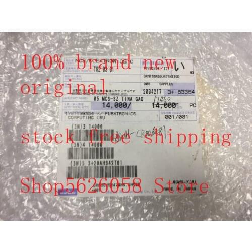GRM155R60J474KE19D SMD 100% new original 100PCS/LOT STOCK