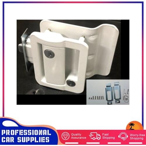 RV Camper Entry Door Latch Deadbolt Handle Lock Key Kit Motorhome Car Accessories For Home Van Lorry Truck Bus Trailer Durable