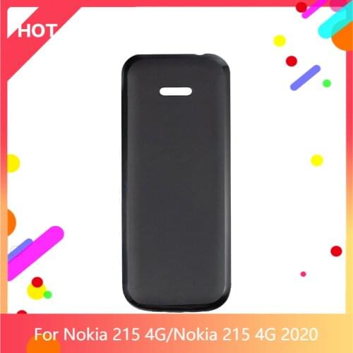 215 4G Case Matte Soft Silicone TPU Back Cover For Nokia 215 4G 2020 Phone Case Slim shockproof