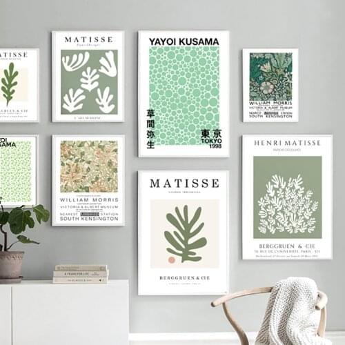 William Matisse The Museum Art Exhibition Wall Art Canvas Painting Nordic Posters And Prints Wall Pictures For Living Room Decor