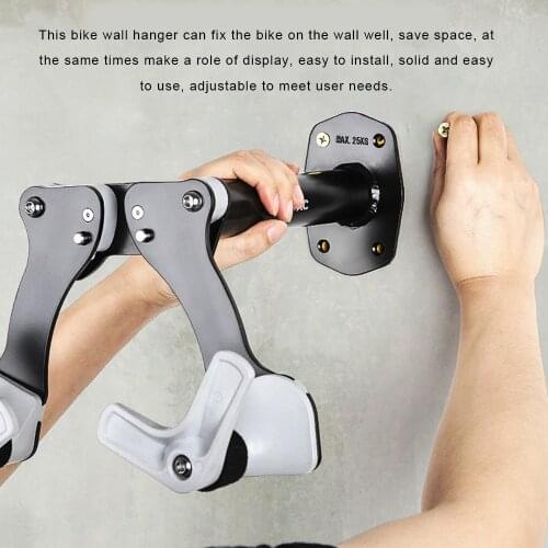 Bicycle Wall Hangers Road Mountain Bike Wall Hook Adjustable Trailer Bike Stand Wall Holder Mount Bicycle Accessories