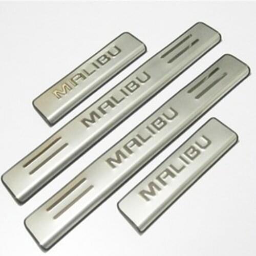 Stainless steel Scuff Plate/Door Sill Car door cover outside door sill plate Car Styling For 2012-2020 Chevrolet MALIBU