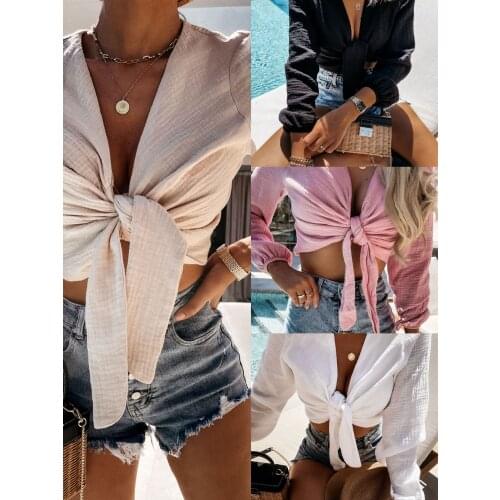 New t shirt Women 2021 Loose Linen Casual V Neck Plus Size Solid Shirt Tops Harajuku Tops Female Shirt Vintage Tees Shirts