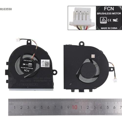 New Original Laptop Fan For DELL Inspiron 3480 3481 5493 Latitude 3490 Laptop CPU Cooling Fan N/A