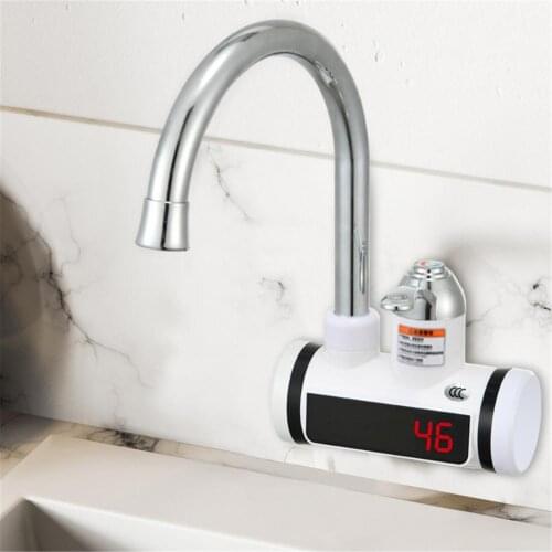 Electric Kitchen Water Heater Tap EU/US Plug Tankless Instantaneous Hot Water Heater Faucet For Kitchen Bathroom Supplies