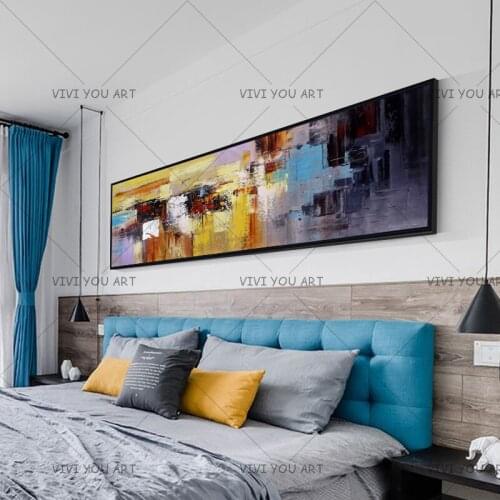 Home Decoration Modern Abstract Art Oil Painting 100% Handpainted Wall Art Canvas Painting Pictures for Living Room No Frame