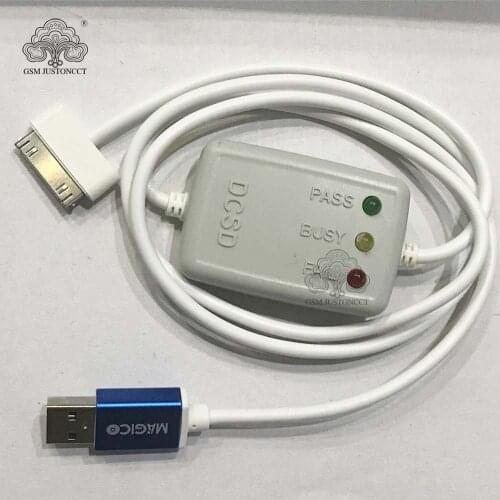 30Pin DCSD Serial Port Engineering Cable Debugging Change IMEI SN Number for iPhone 4 4S IPAD 2/3/4 baseband IC Repair USB Cable