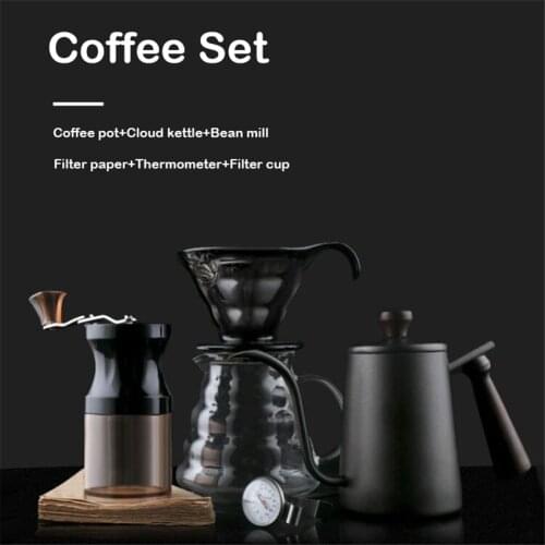 304Stainless Steel Coffee Pot Filter Cup Filter Paper Bean mill Cafe Tools Coffee Accessories For Barista Coffee Maker