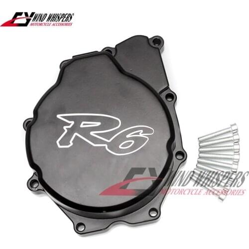 Motorcycle Aluminum Stator Engine Cover For Yamaha YZF R6 YZF-R6 2006-2014