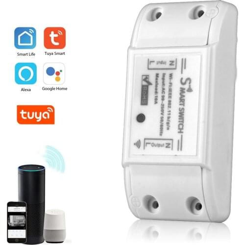 WIFI Wireless Smart Power Switch, Remote Control,Automation Relay Module, Common Home Modification Diy Parts for Home Light