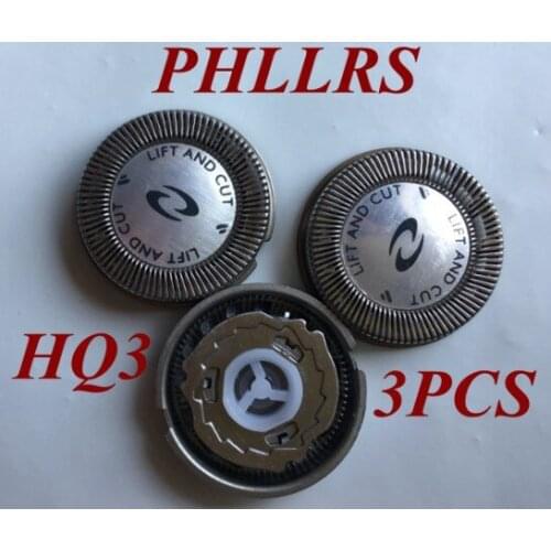 3PCS HQ3 replace head razor blade for philips hq4 hq55 hq56 electric shaver HQ4826 HQ4830 HQ4845 HQ4846 HQ4850 HQ4851 HQ4852