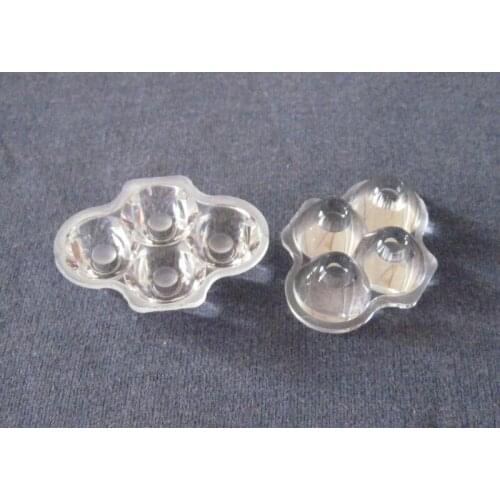 #XHY-41.8 High quality LED Lens, Headlight lens, Size: 41.8X31.8X10.8mm, Suitable for: CREE XML, 22 degree, Clean surface, PMMA