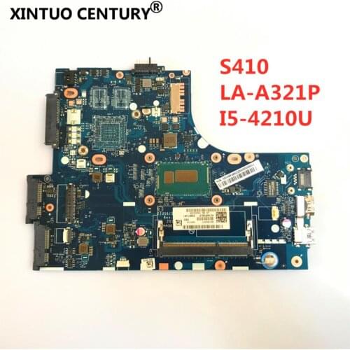 For Lenovo S410 S40-70 M40-70 LA-A321P motherboard notebook motherboard CPU i5 4200U/4210U DDR3 100% test work