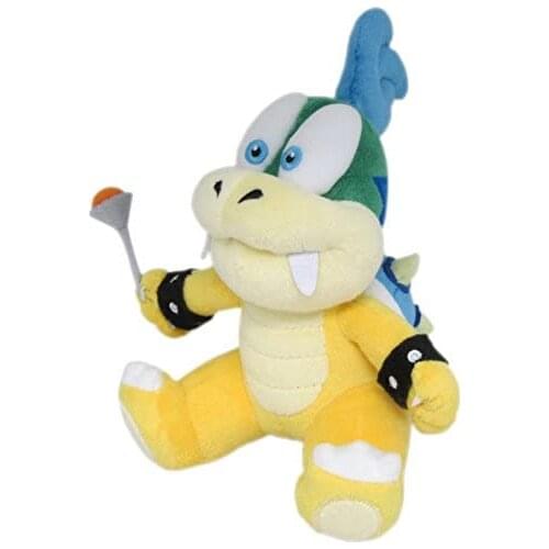 New Cute Classical Game Super Mario Larry Koopa Plush 16CM Kids Stuffed Toys For Children Gifts