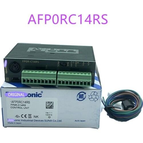 New Original AFP0RC14RS DC 8 Input Points 6 Relay Output Points FP0R Control Unit PLC Module 24V