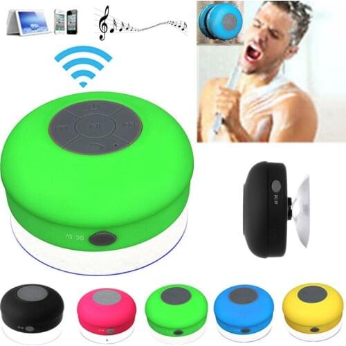 Mini Bluetooth Speaker Portable Waterproof Wireless Handsfree Speakers, For Showers, Bathroom, Pool, Car, Beach & Outdo