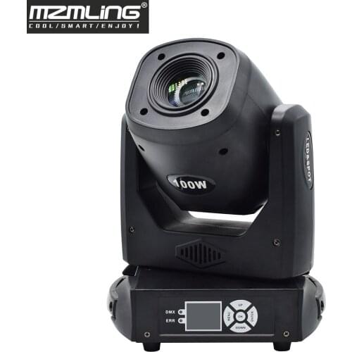Led 100w Spot Light DMX512 Moving Head Light Professional DJ /Bar /Party /Show /Stage Gobo Light LED Stage Machine