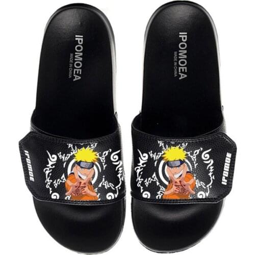 Unisex Anime soft bottom PVC Casual buckle slippers babouche sandals Slides