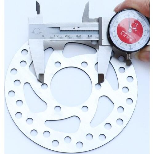 Universal motorcycle parts 120mm 6holes 37.5mm brake disc fit for Electric Wheel scooter on behalf of driving electric car
