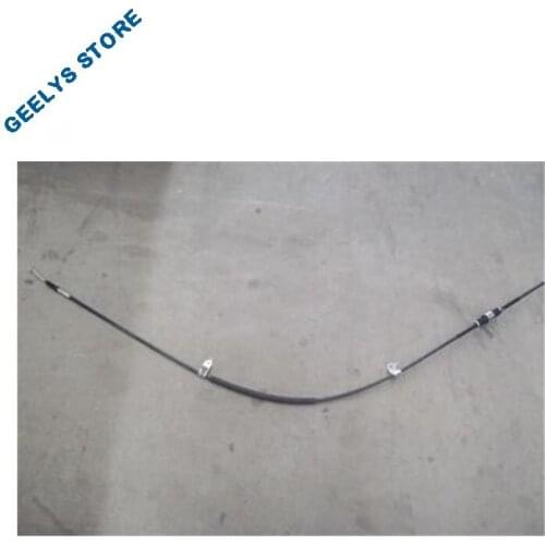 1064001077 Right rear parking brake cable with bracket assembly for geely EC7;EC7-RV