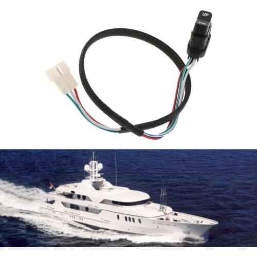 858679T2 Remote Side Control Up and Down Lift Trim Switch for Mercury Outboard Box Button Start Stop