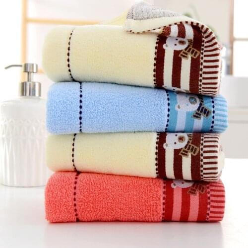 Clean Hearting 100% Cotton Face Towels Hand Towel Bath Towels Adults Beach Towel Hotel Hair Sport Swimming Home Women Men Gifts