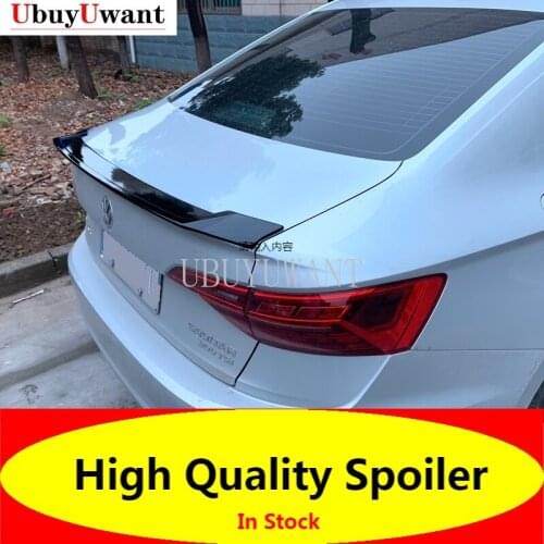 For VW Jetta Spoiler High Quality ABS Car Rear Wing Primer Color Rear Spoiler For Volkswagen Jetta Spoiler 2019
