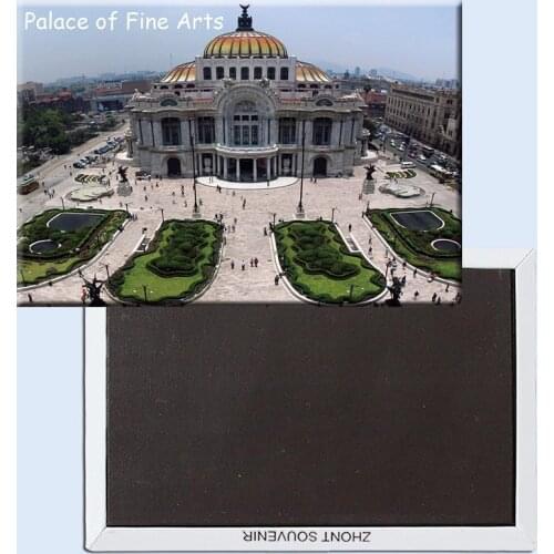78*54mm Travel Fridge Magnets 21435,Palace of Fine Arts in Mexico City Tourist Magnets;world scenery tourist area