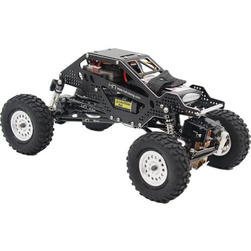 HR Aluminum Rock Racer Conversion Chassis fit Axial SCX24 90081 C10