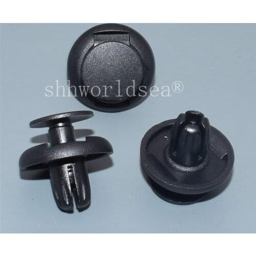 Shhworldsea Nylon Black Front & Rear Bumper Fender Retainer clips auto plastic fastener clip for Mercedes-Benz A0009914940
