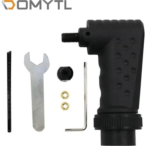 90° Small Electric Grinder Right Angle Converter Power Drill Corner Device Tool