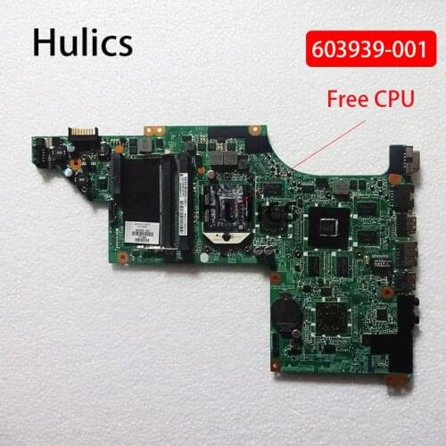 Hulics Original 603939-001 632103-001 fit FOR HP DV6 DV6-3000 LAPTOP MOTHERBOARD DA0LX8MB6D1 BOARD